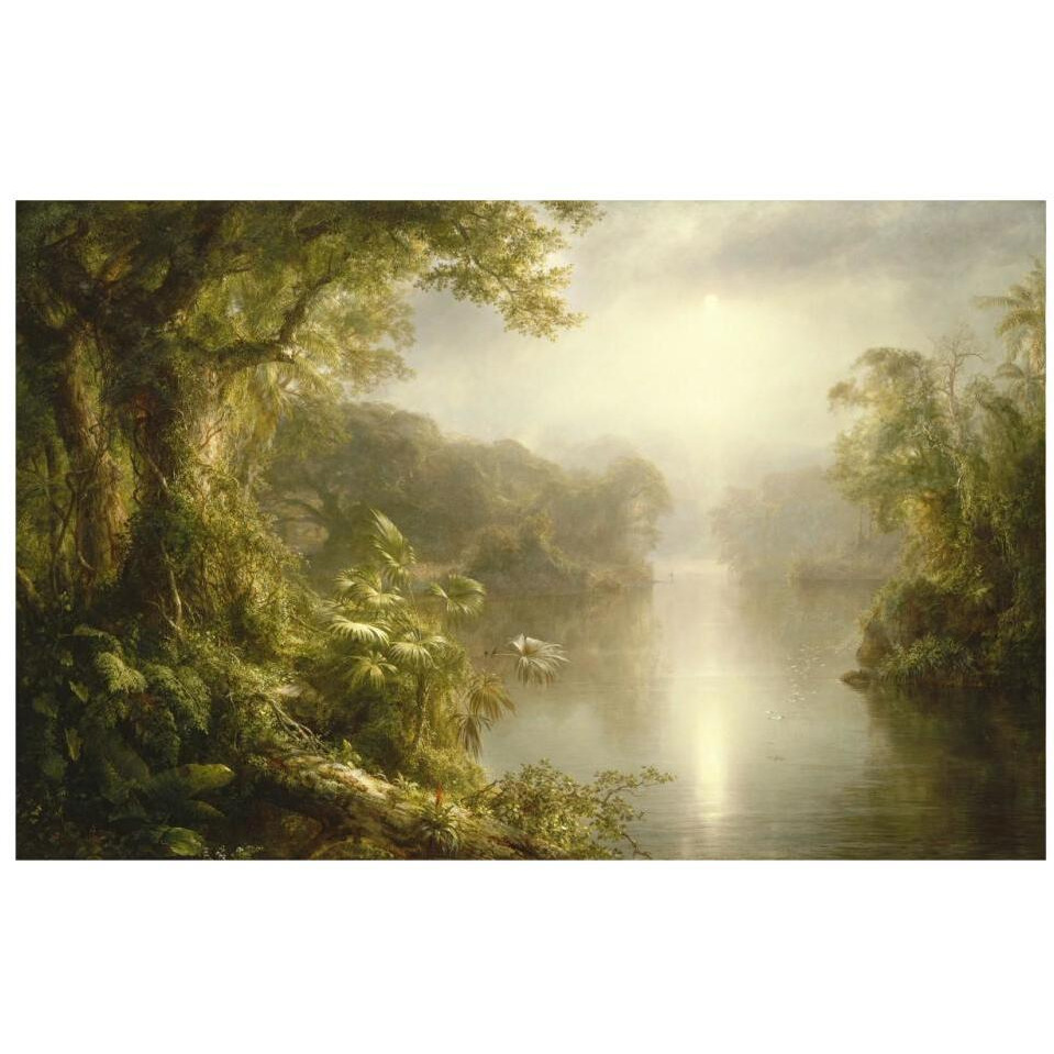 El Rio de Luz (The River of Light), 1877-Paper Art-32&quotx22"