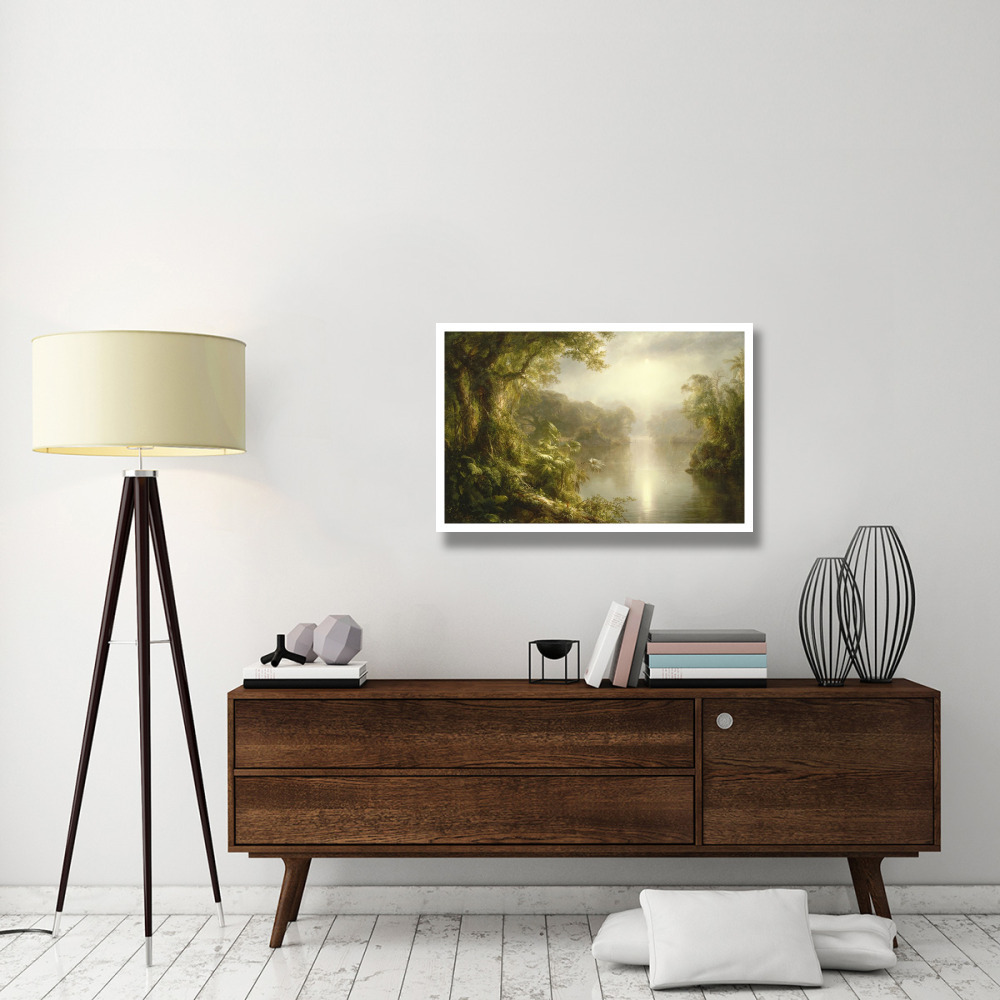 El Rio de Luz (The River of Light), 1877-Paper Art-38&quotx26"