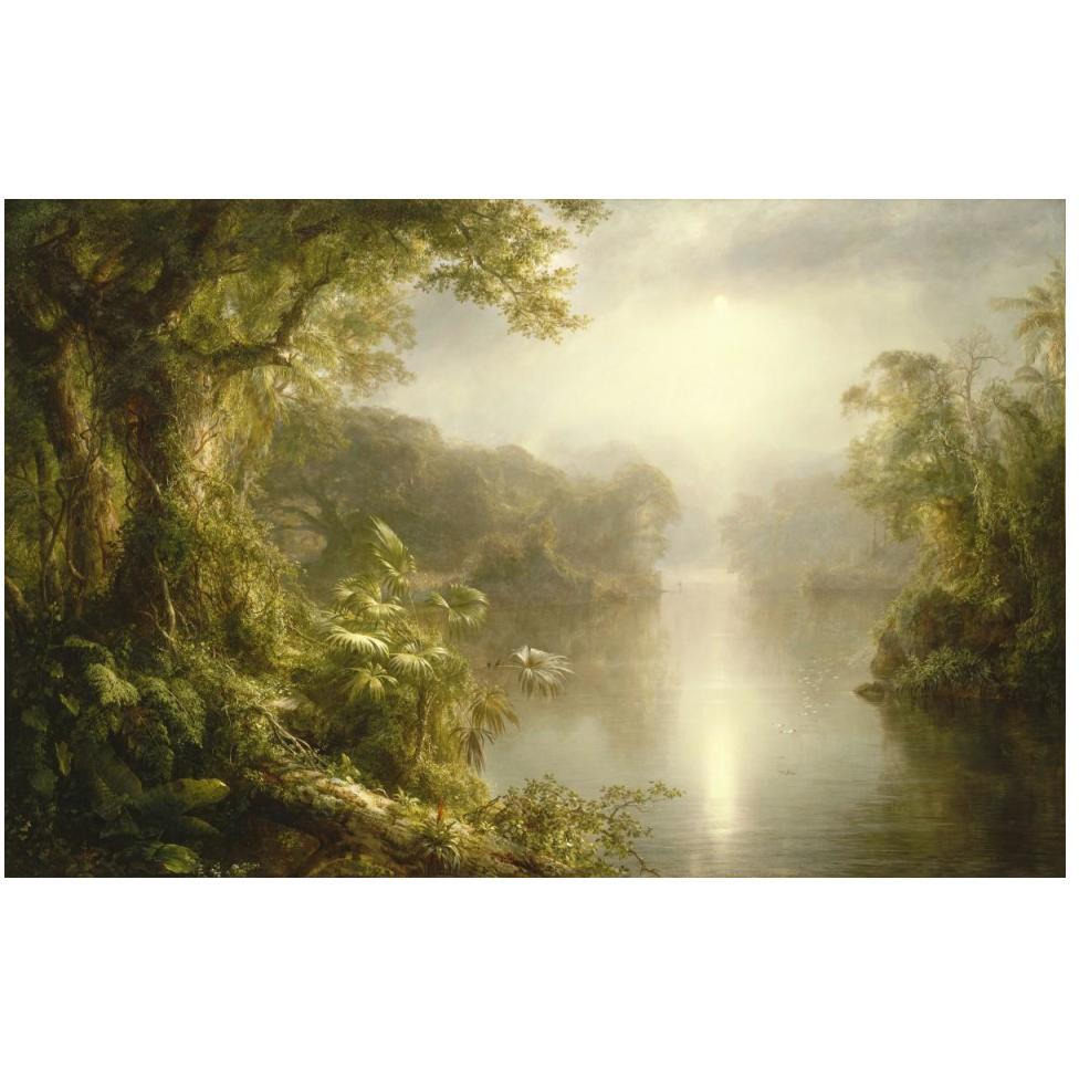 El Rio de Luz (The River of Light), 1877-Paper Art-50&quotx34"