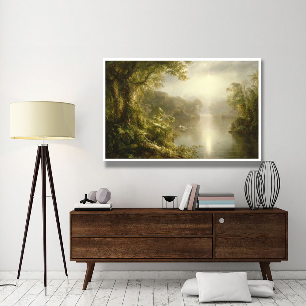 El Rio de Luz (The River of Light), 1877-Paper Art-62&quotx42"