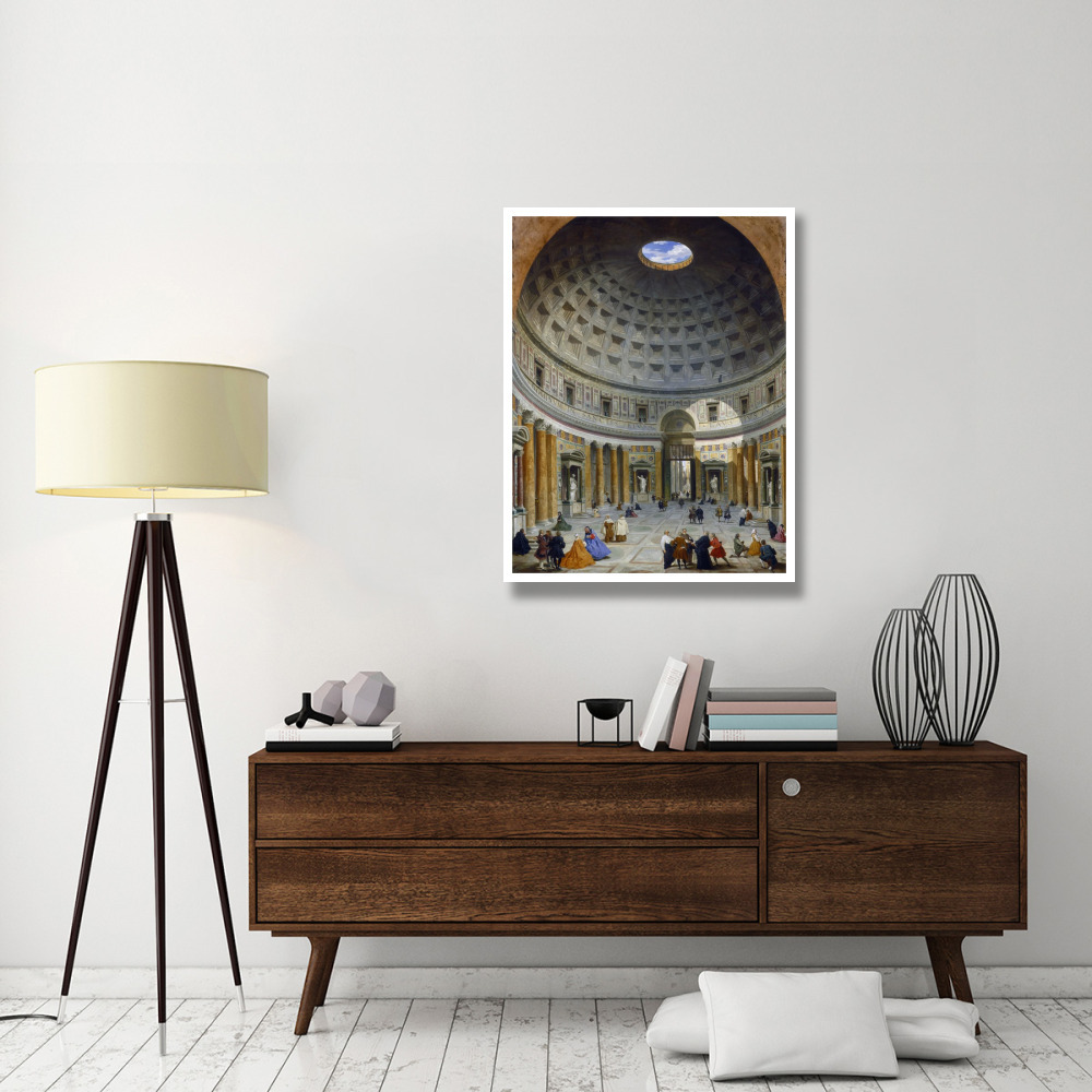 Interior of the Pantheon, Rome, c. 1734-Paper Art-32&quotx42"
