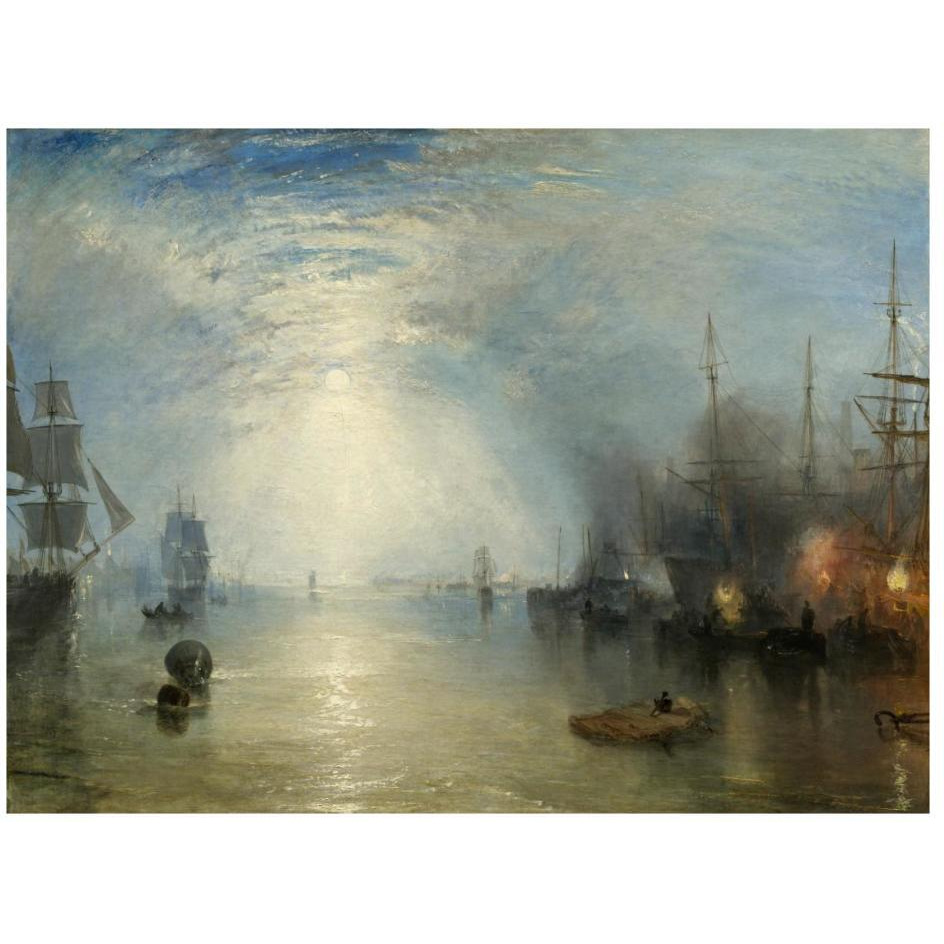Keelmen Heaving in Coals by Moonlight, 1835-Paper Art-26&quotx20"