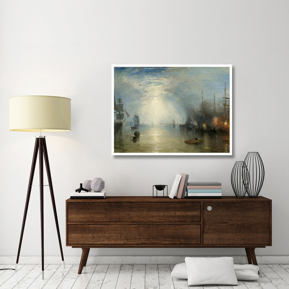 Keelmen Heaving in Coals by Moonlight, 1835-Paper Art-50&quotx38"