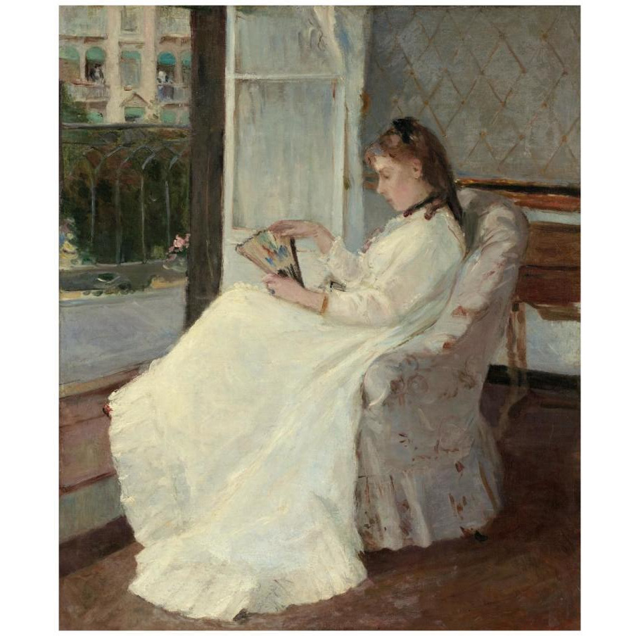The Artist's Sister at a Window, 1869-Paper Art-15&quotx18"