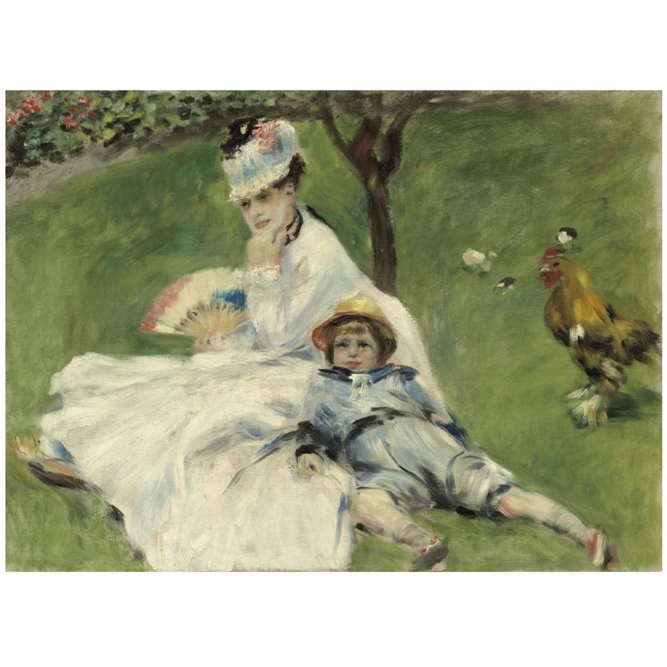 Madame Monet and Her Son-Paper Art-42&quotx32"