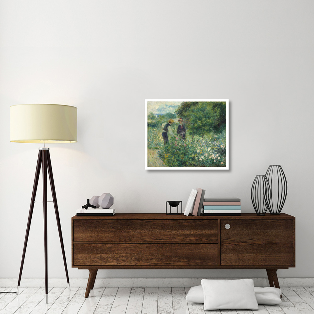 Picking Flowers-Paper Art-32&quotx27"