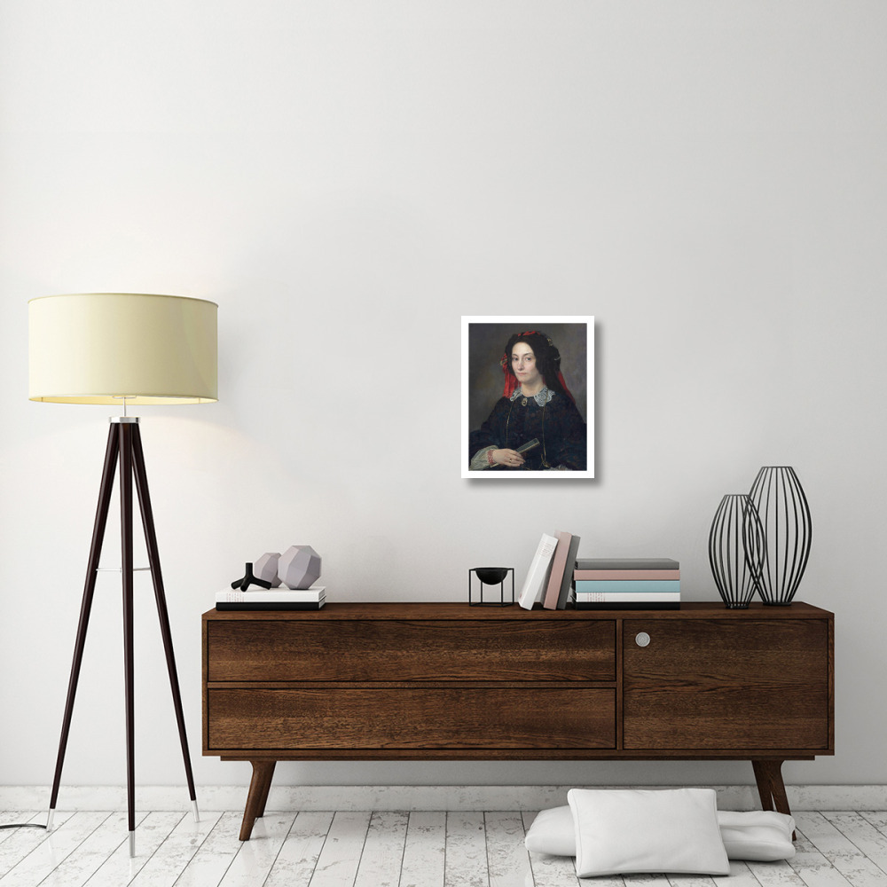 Marie Josphine Jacoba van Marcke de Lummen-Paper Art-18&quotx22"