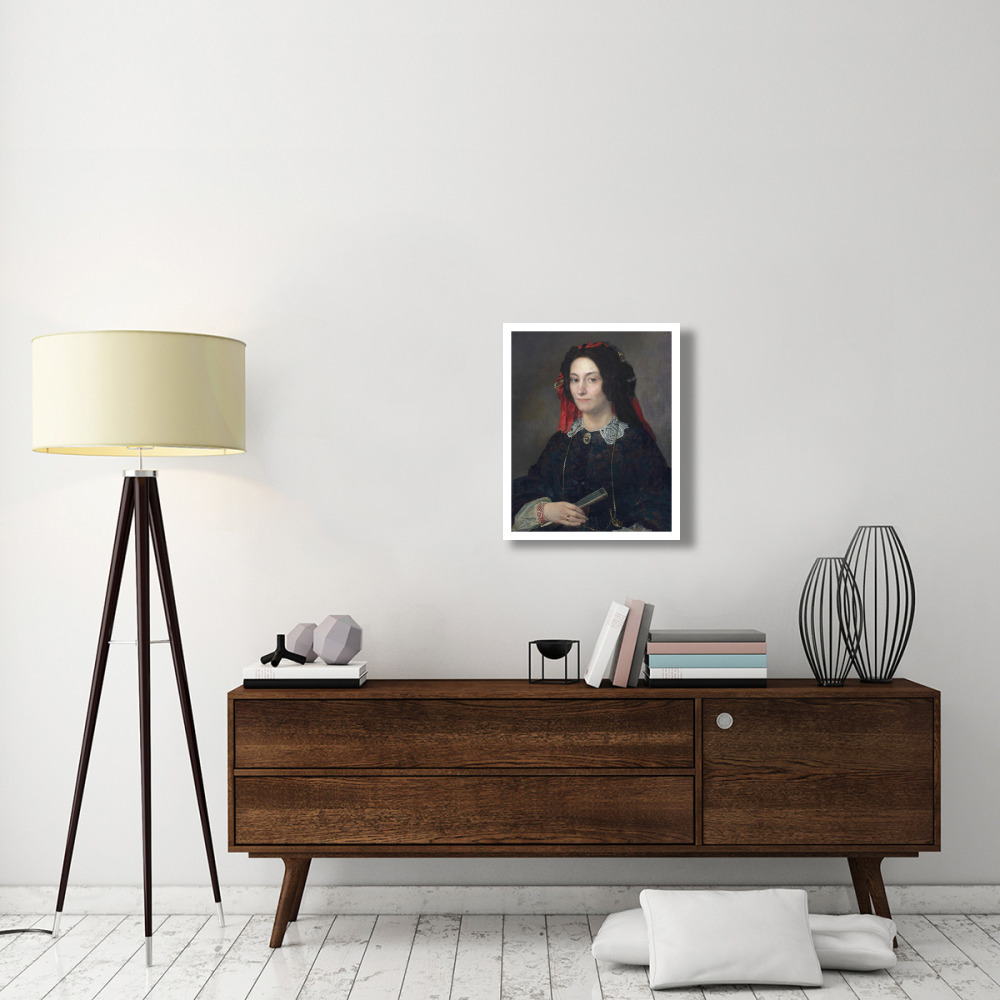 Marie Josphine Jacoba van Marcke de Lummen-Paper Art-22&quotx26"