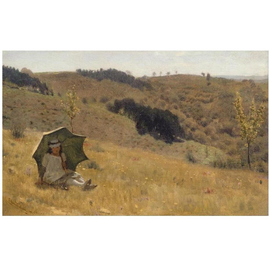 Sunny Days, 1874-Paper Art-24&quotx16"