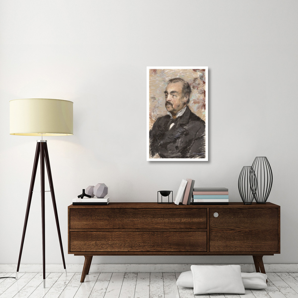 Portrait of Julien de la Rochenoire-Paper Art-25&quotx38"