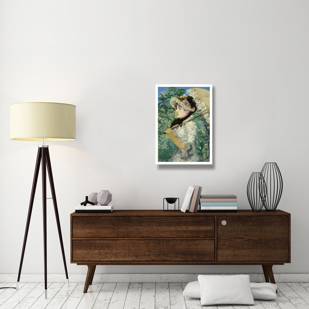 Le Printemps (Jeanne Demarsy)-Paper Art-22&quotx32"