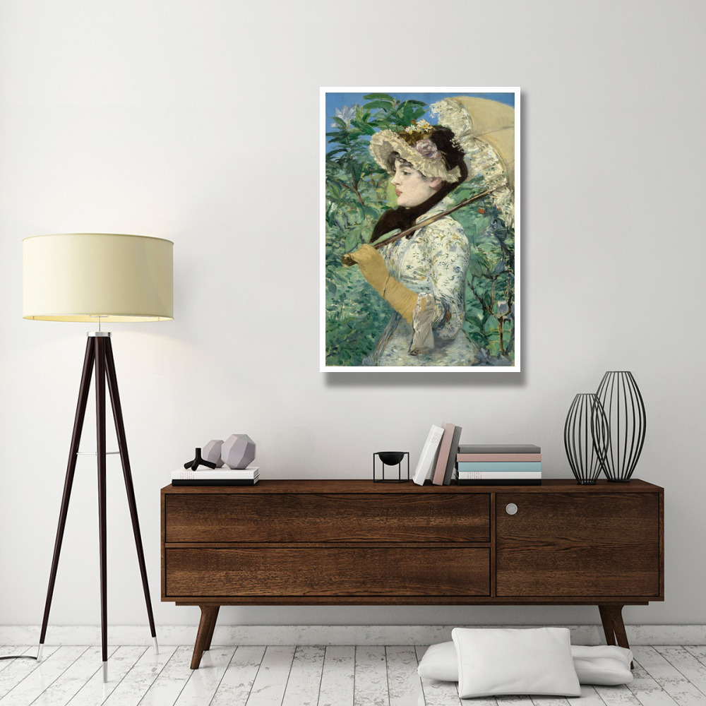 Le Printemps (Jeanne Demarsy)-Paper Art-34&quotx50"