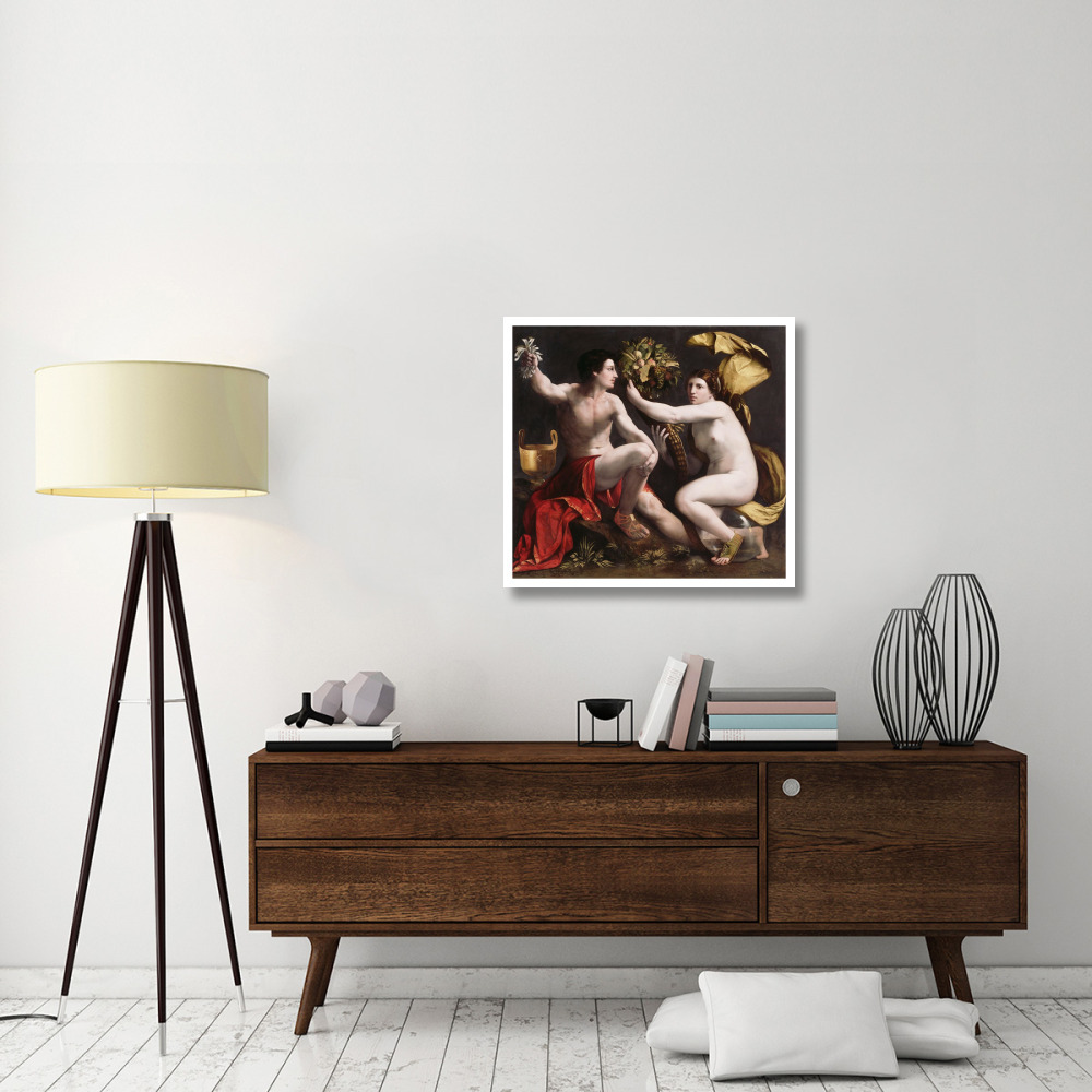 Allegory of Fortune-Paper Art-32&quotx30"