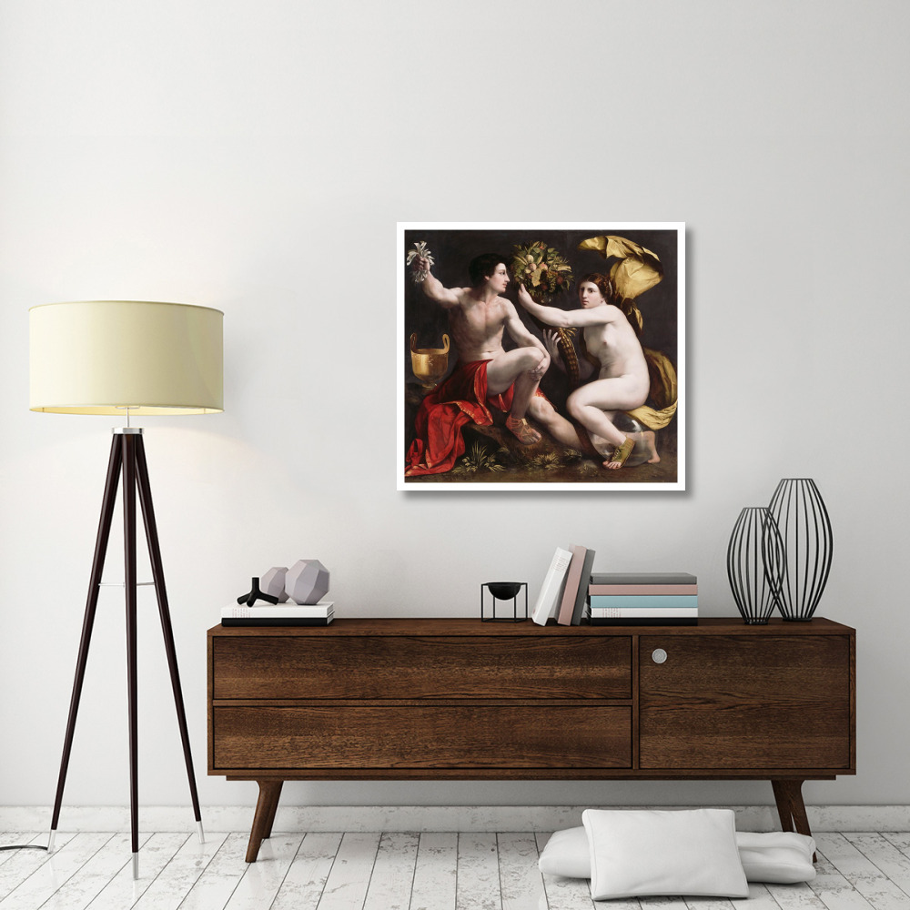 Allegory of Fortune-Paper Art-38&quotx35"