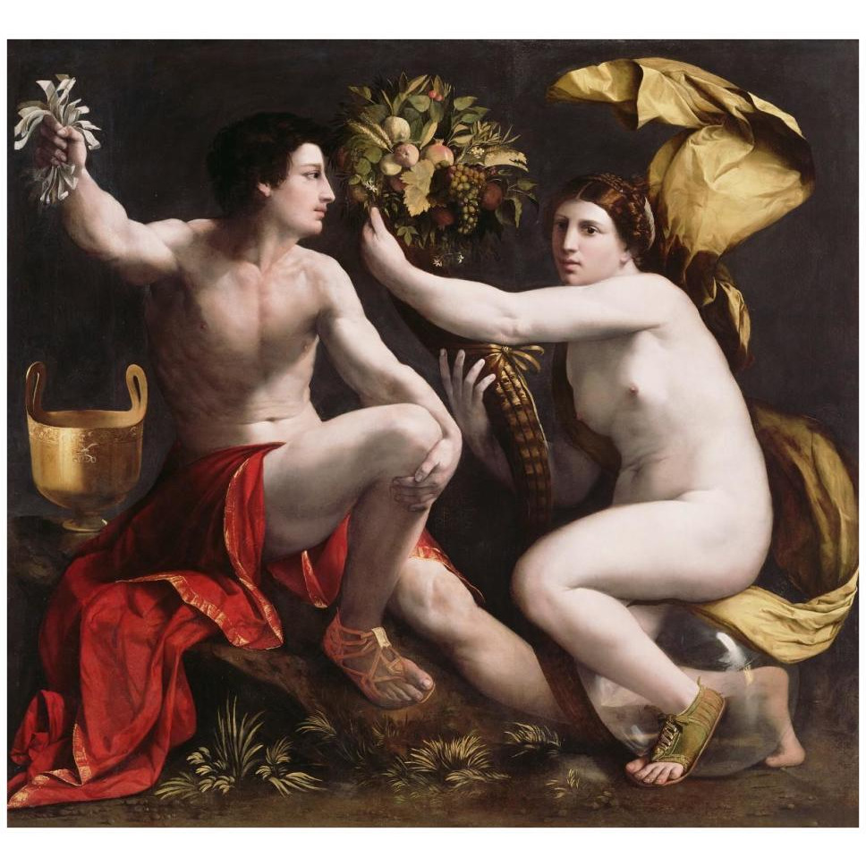 Allegory of Fortune-Paper Art-42&quotx39"