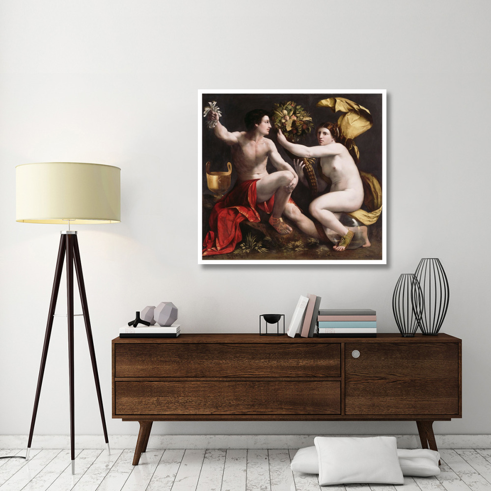 Allegory of Fortune-Paper Art-46&quotx43"