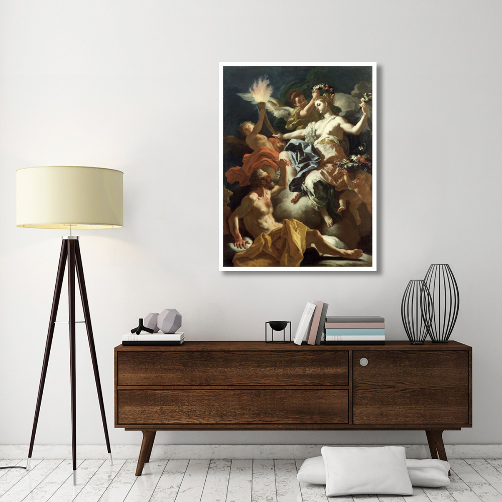 Aurora Taking Leave of Tithonus-Paper Art-38&quotx50"