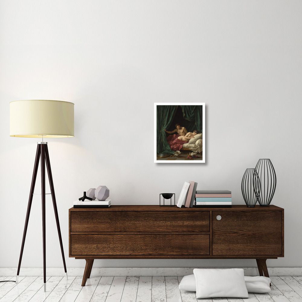 Mars and Venus, Allegory of Peace (Mars et Venus, allegorie sur la Paix)-Paper Art-20&quotx24"