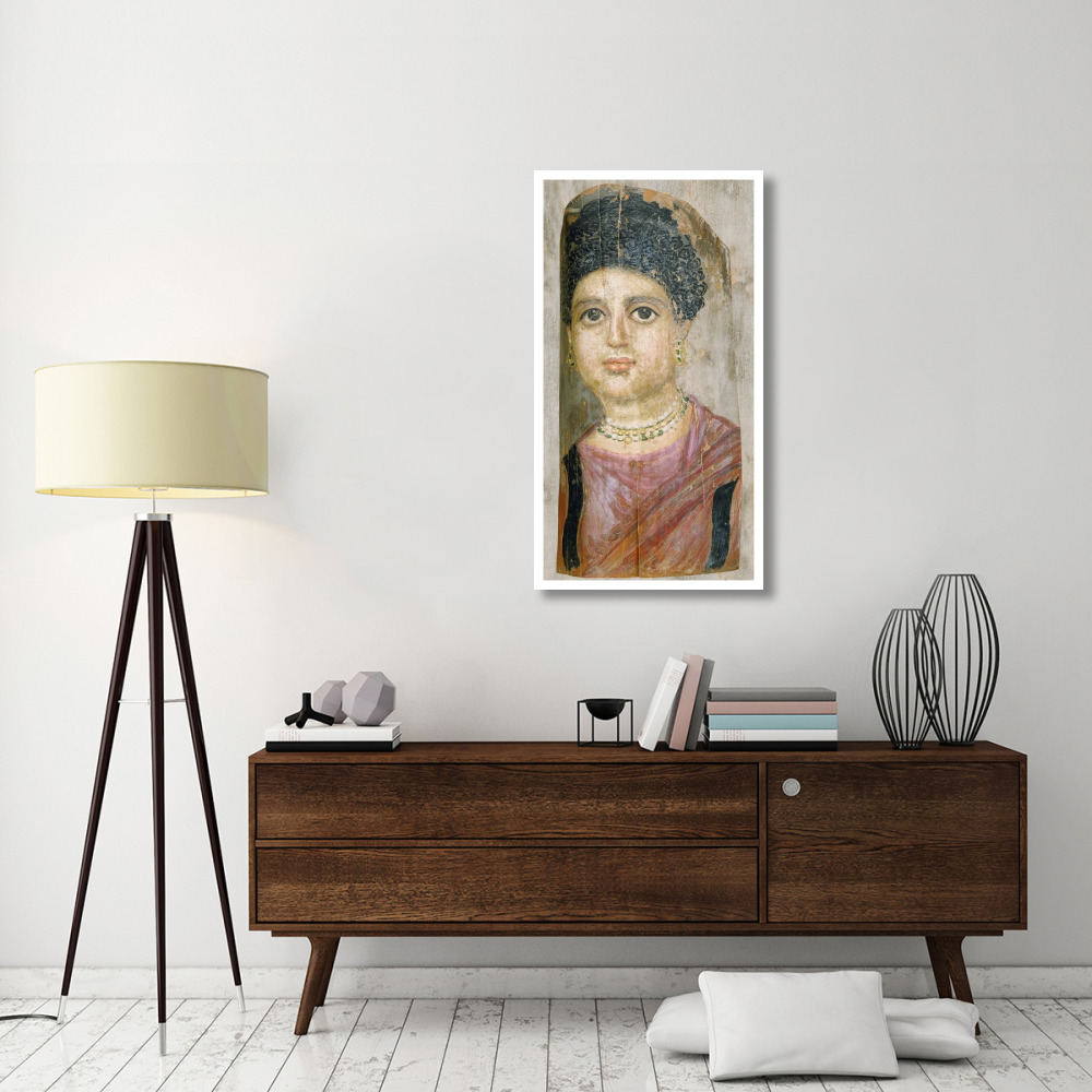 Mummy Portrait-Paper Art-25&quotx46"