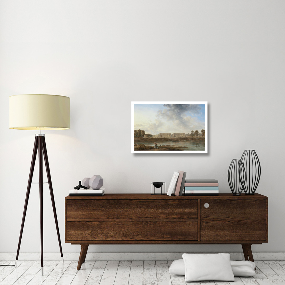 A View of Place Louis XV-Paper Art-32&quotx22"