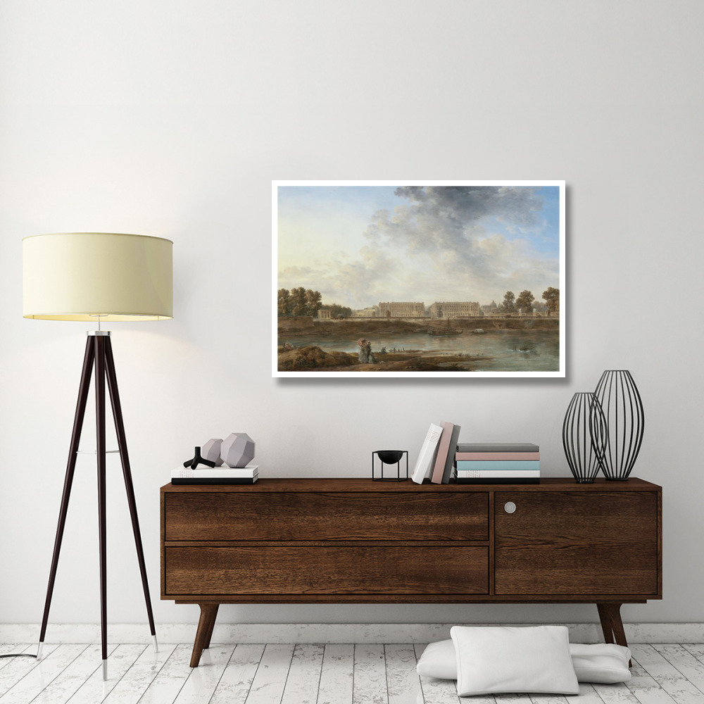 A View of Place Louis XV-Paper Art-50&quotx34"