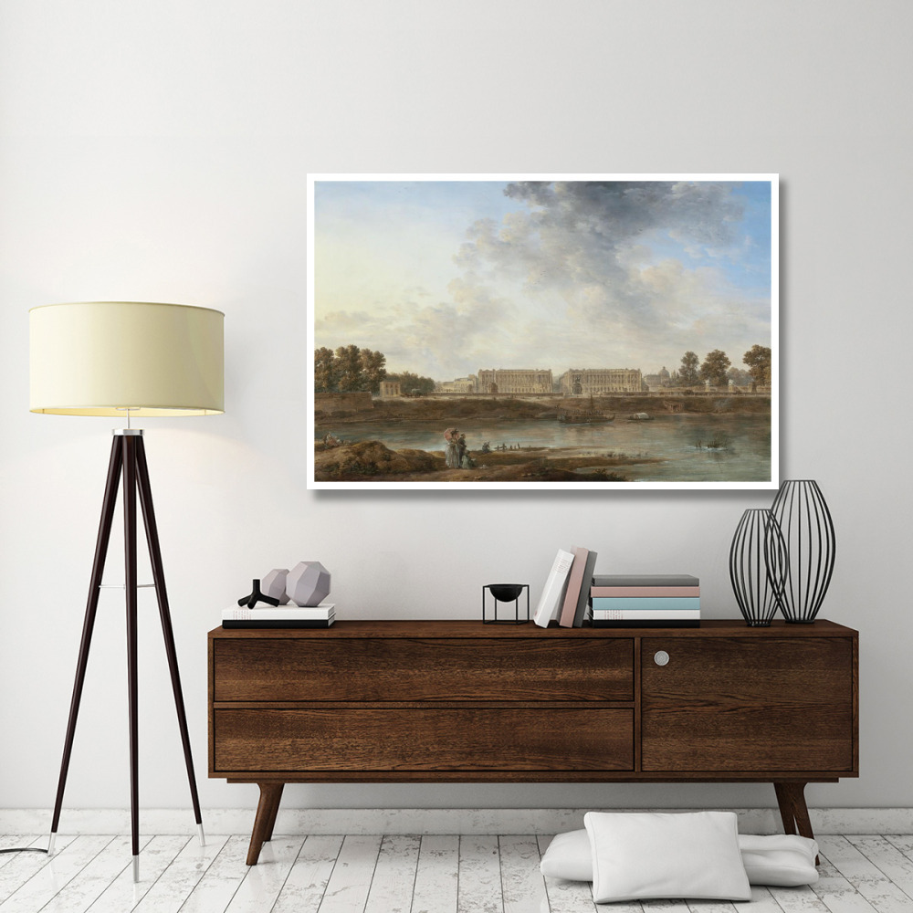 A View of Place Louis XV-Paper Art-62&quotx42"
