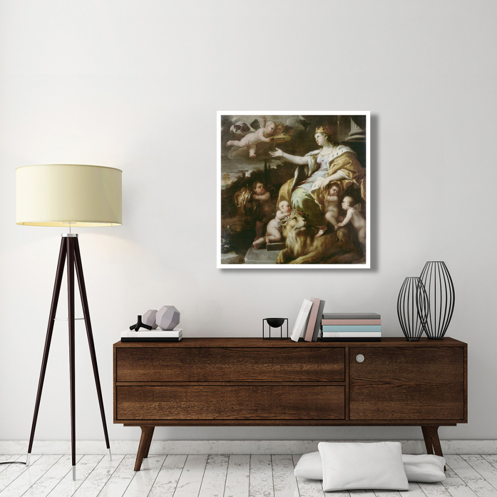 Allegory of Magnanimity-Paper Art-38&quotx38"