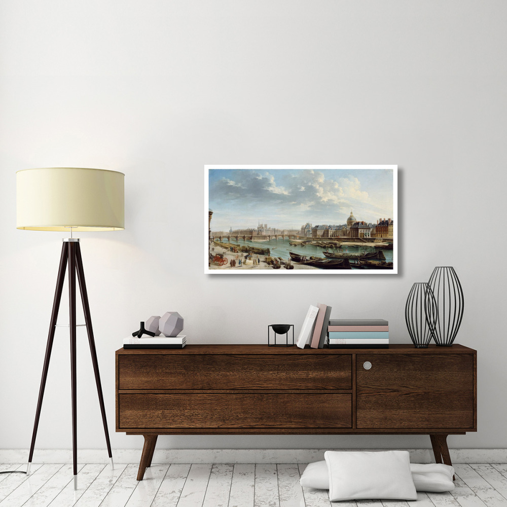 A View of Paris with the Ile de la Cit-Paper Art-46&quotx26"