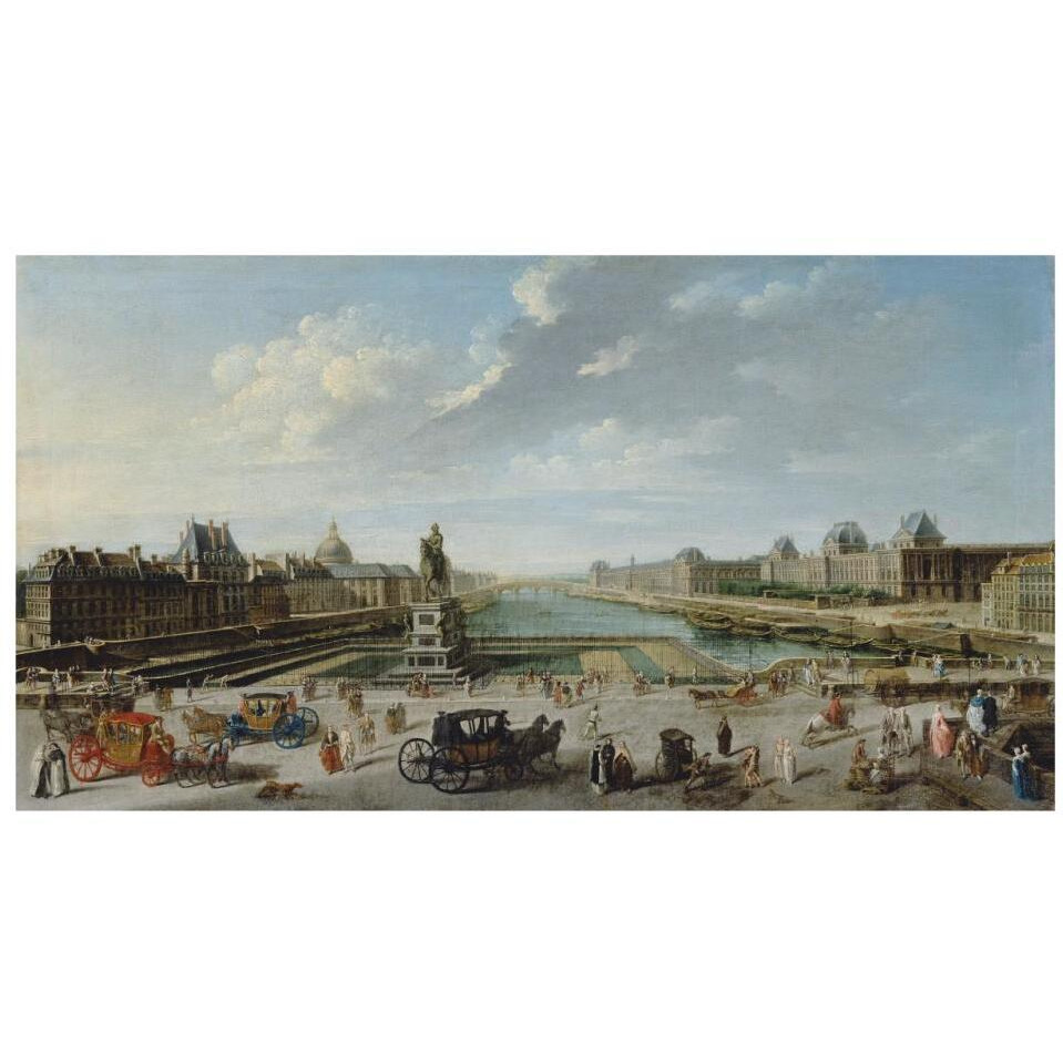 A View of Paris from the Pont Neuf-Paper Art-32&quotx18"