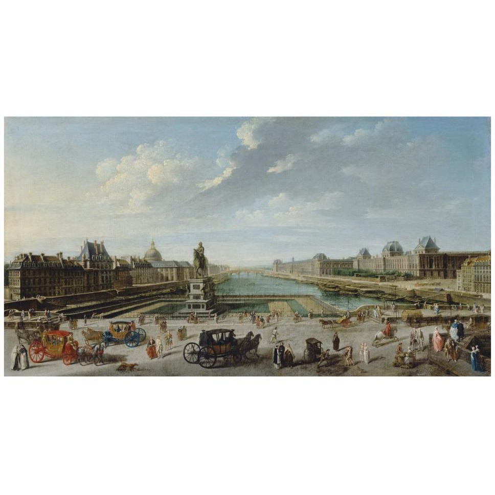 A View of Paris from the Pont Neuf-Paper Art-42&quotx23"