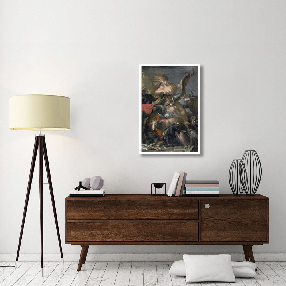 Allegory of Fortune-Paper Art-26&quotx38"