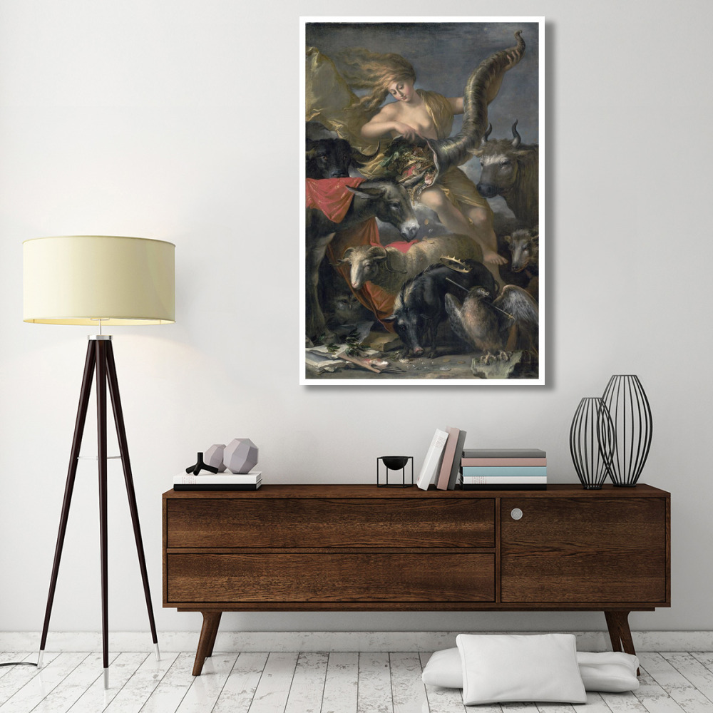 Allegory of Fortune-Paper Art-42&quotx62"