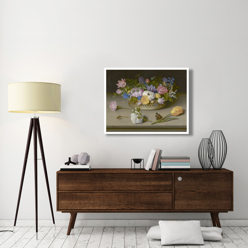 Flower Still Life-Paper Art-42&quotx32"