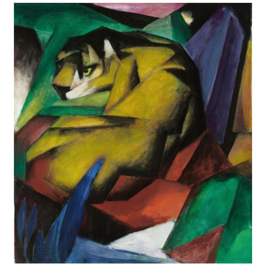 The Tiger, 1912-Paper Art-22&quotx24"