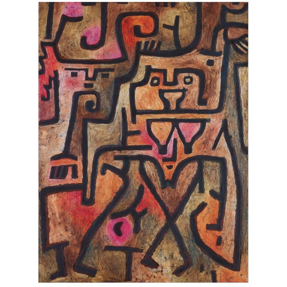 Forest Witches, 1938-Paper Art-20&quotx26"