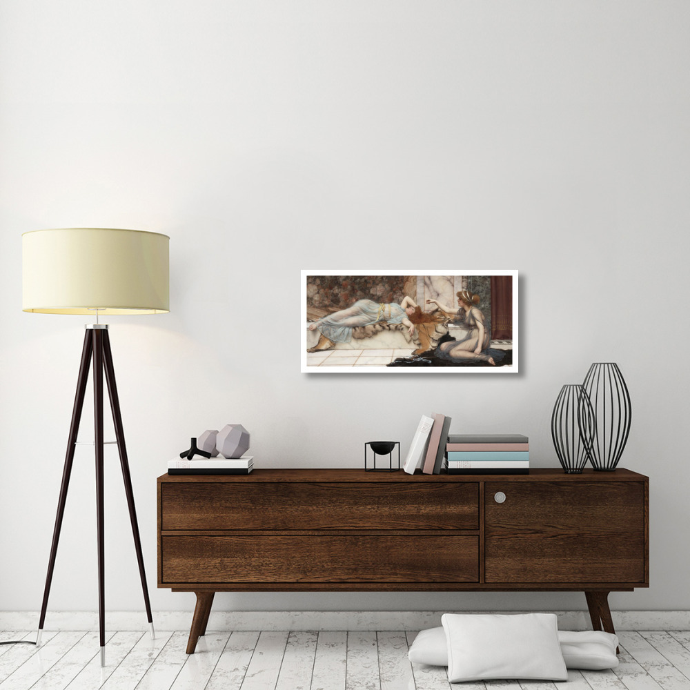 Mischief and Repose-Paper Art-38&quotx18"