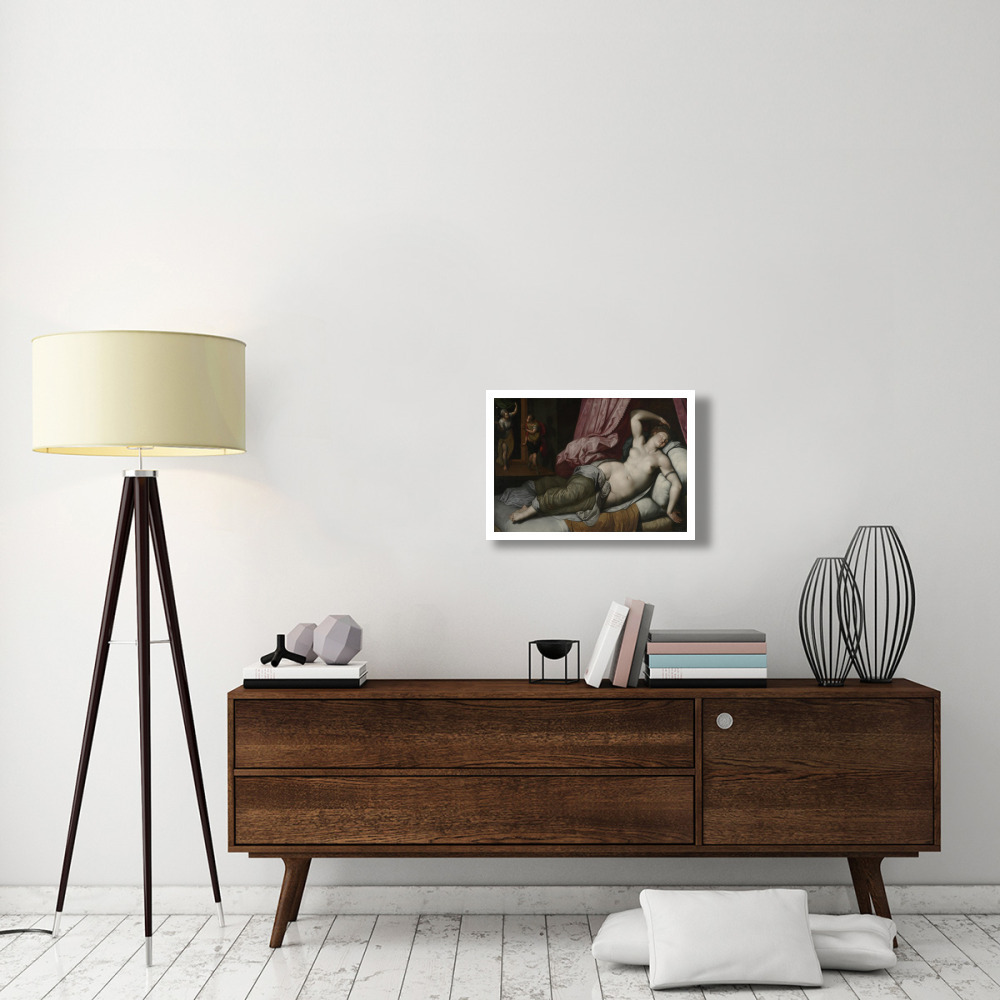 Paris Being Admitted to the Bedchamber of Helen-Paper Art-26&quotx18"
