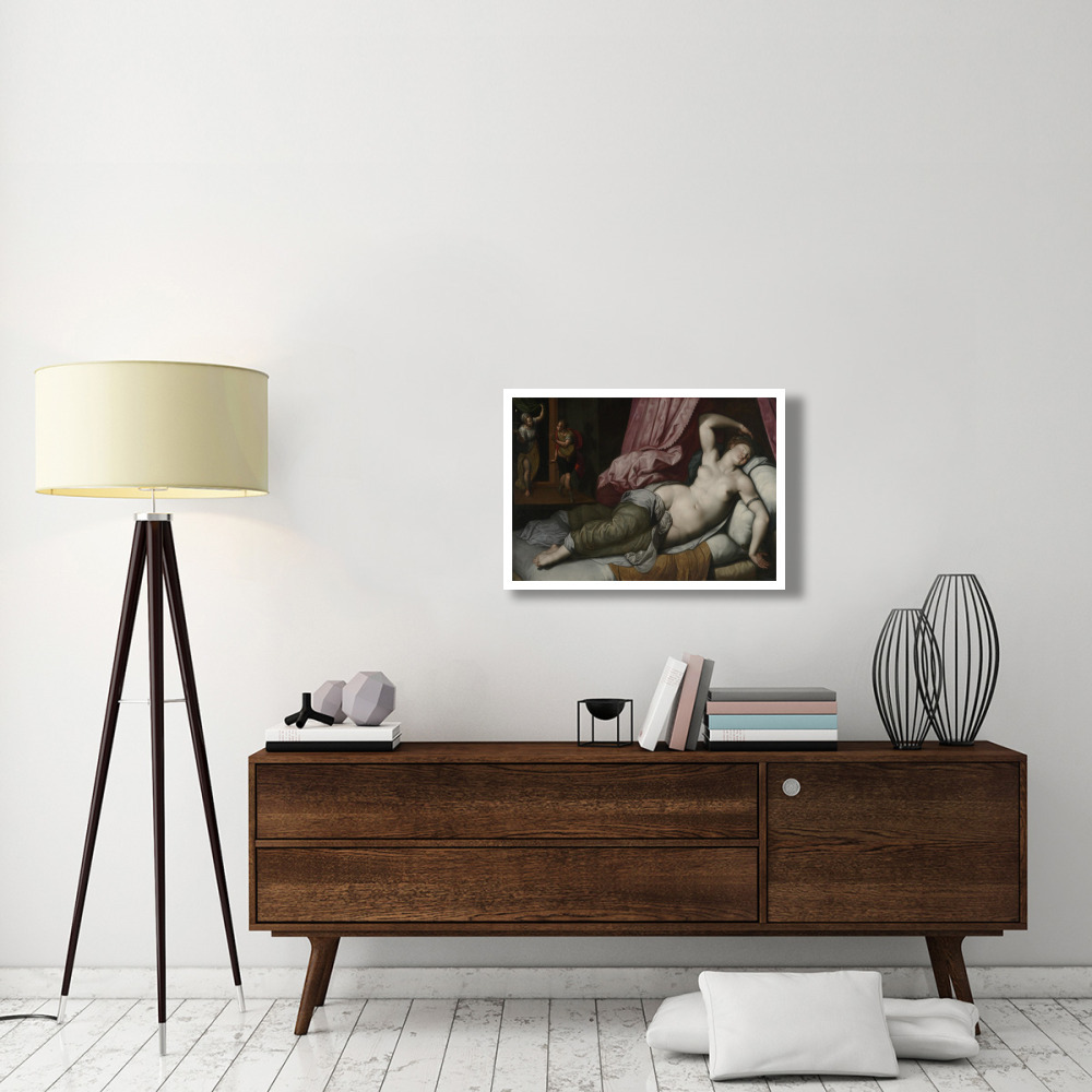 Paris Being Admitted to the Bedchamber of Helen-Paper Art-32&quotx22"