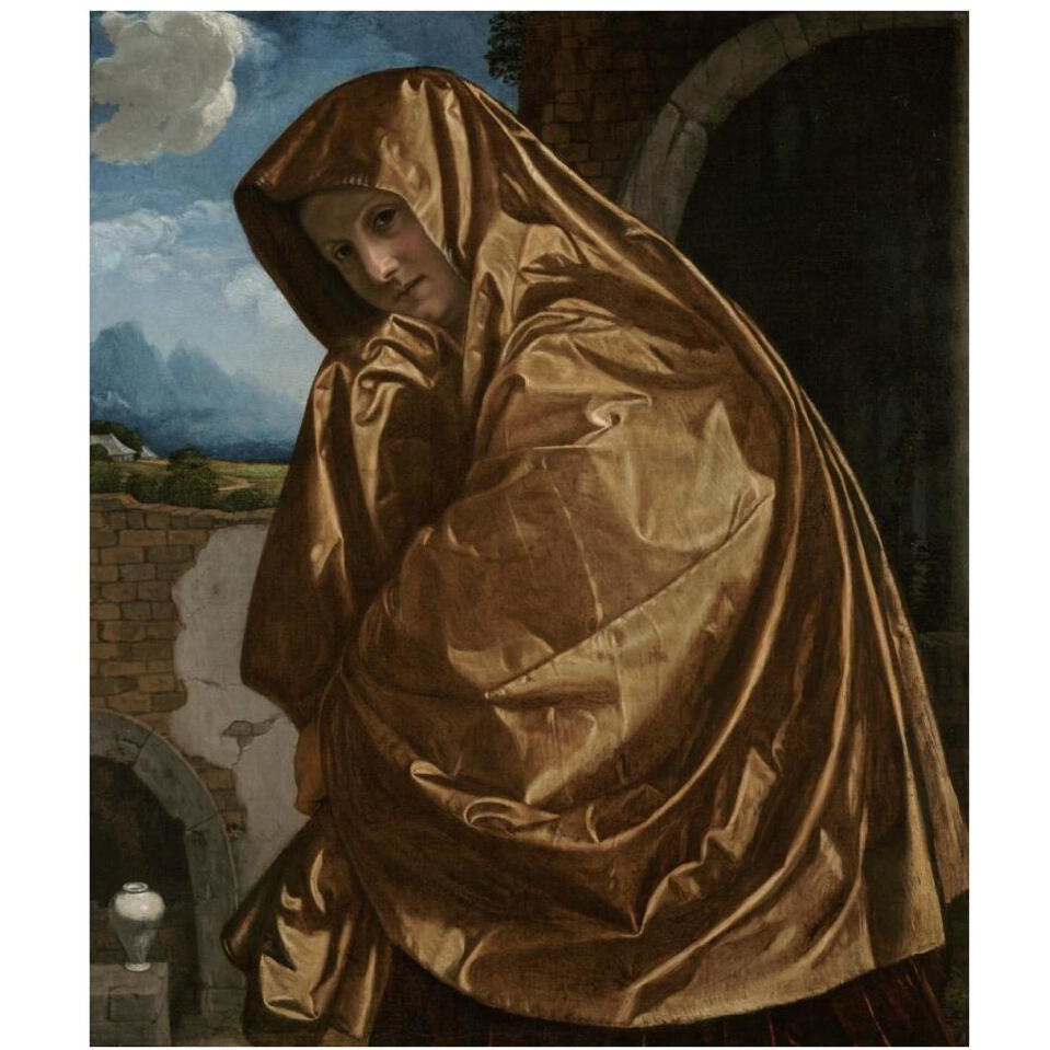 Saint Mary Magdalene at the Sepulchre-Paper Art-33&quotx38"