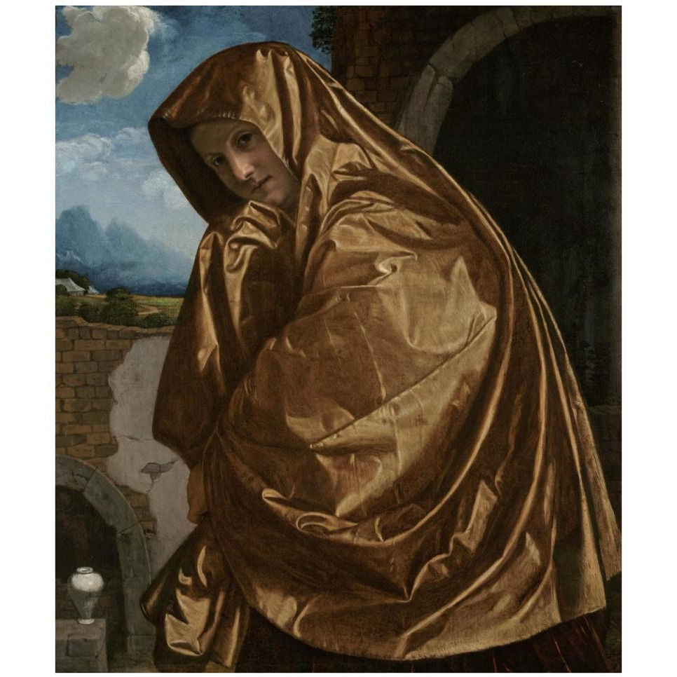 Saint Mary Magdalene at the Sepulchre-Paper Art-36&quotx42"