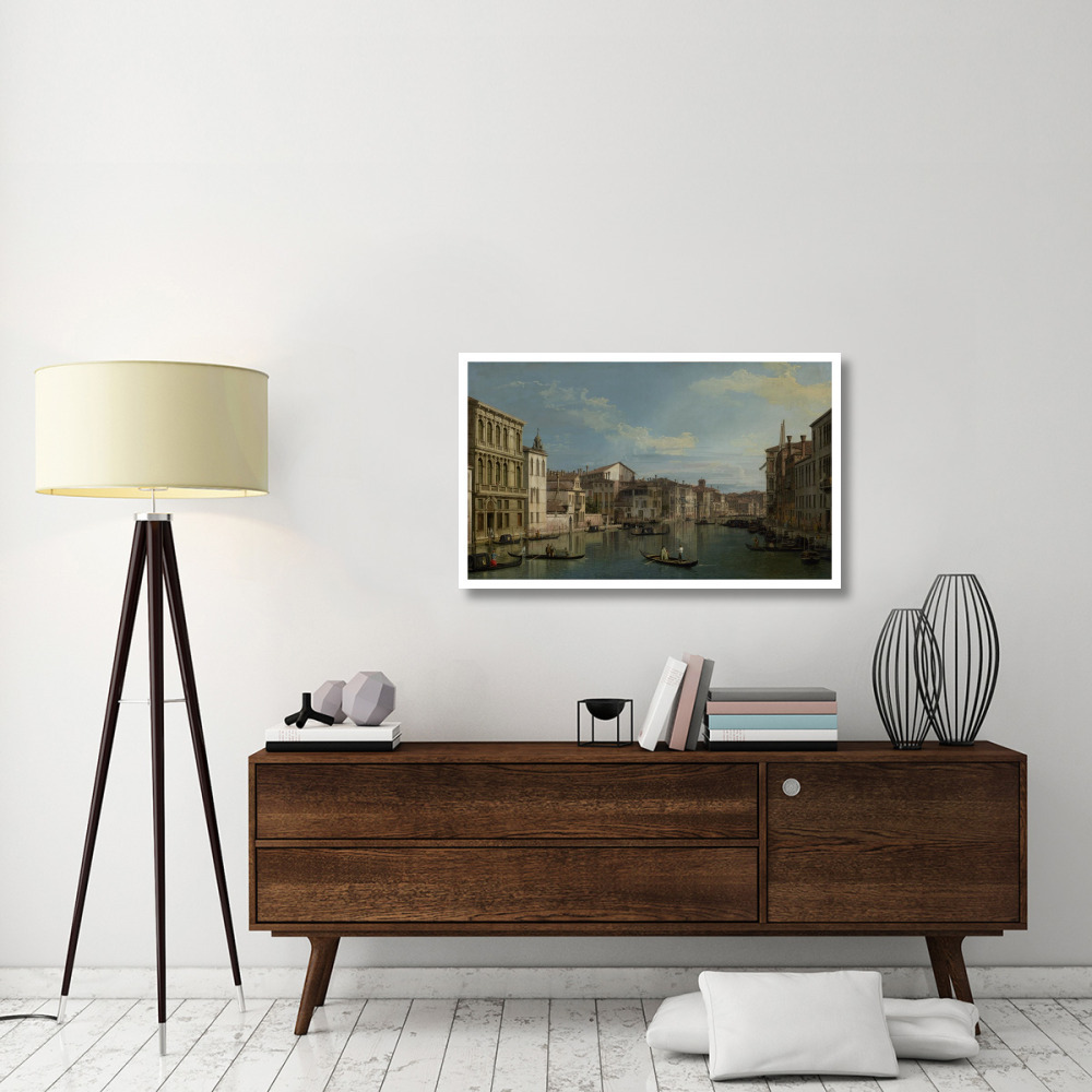 The Grand Canal in Venice from Palazzo Flangini to Campo San Marcuola-Paper Art-42&quotx26"