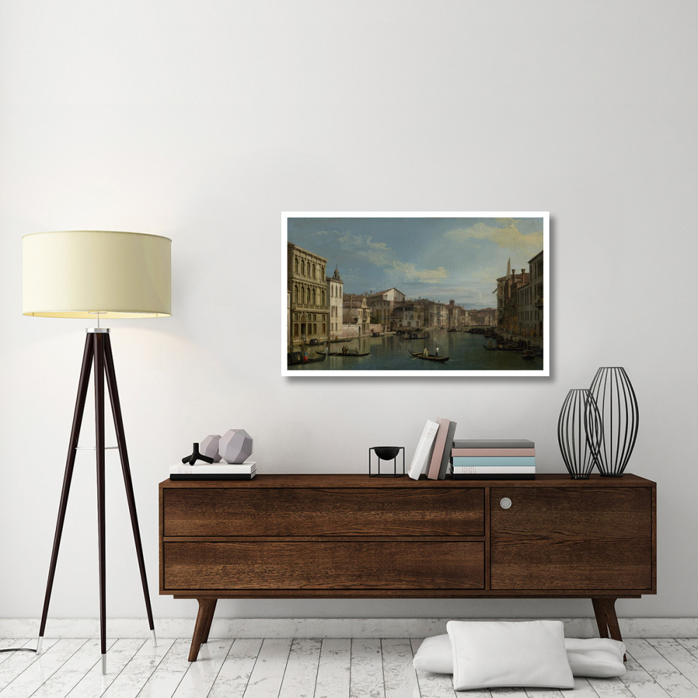 The Grand Canal in Venice from Palazzo Flangini to Campo San Marcuola-Paper Art-46&quotx28"