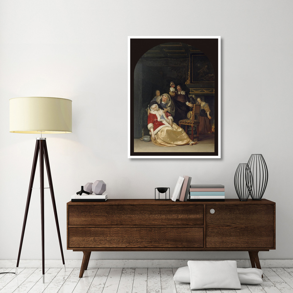 The Doctor's Visit-Paper Art-38&quotx50"