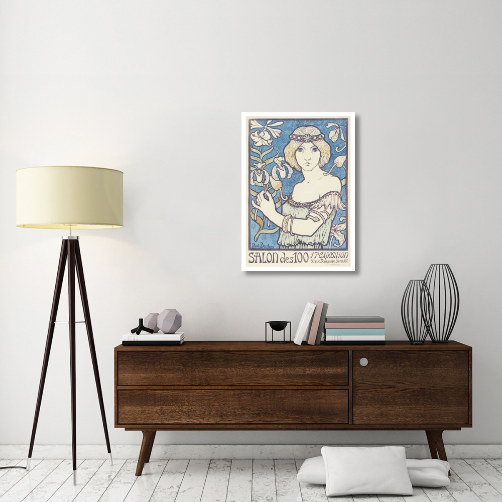 Salon des Cent-Paper Art-27&quotx38"