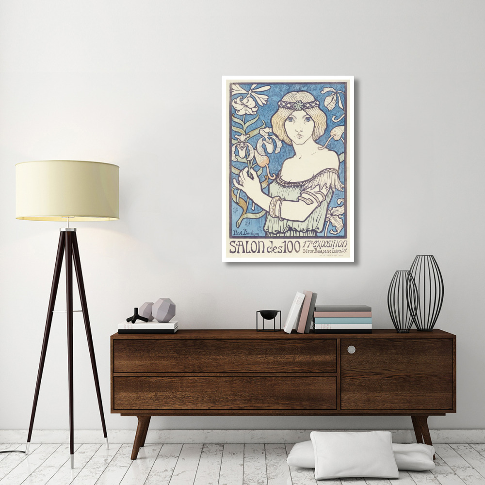 Salon des Cent-Paper Art-33&quotx46"