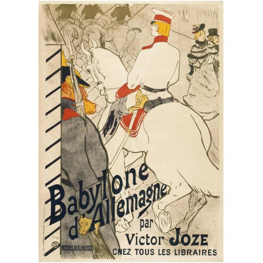 Babylone d'Allemagne-Paper Art-18&quotx24"