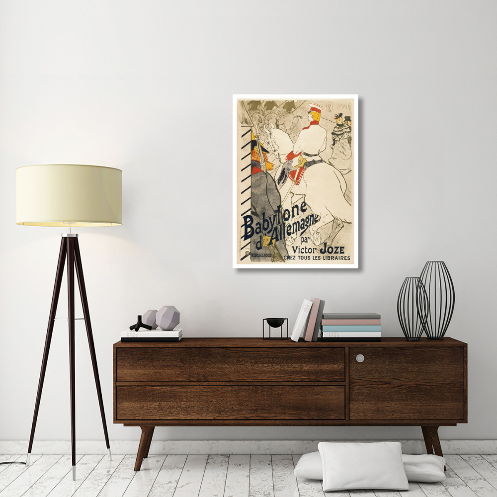 Babylone d'Allemagne-Paper Art-30&quotx42"