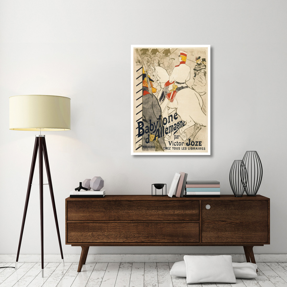 Babylone d'Allemagne-Paper Art-33&quotx46"