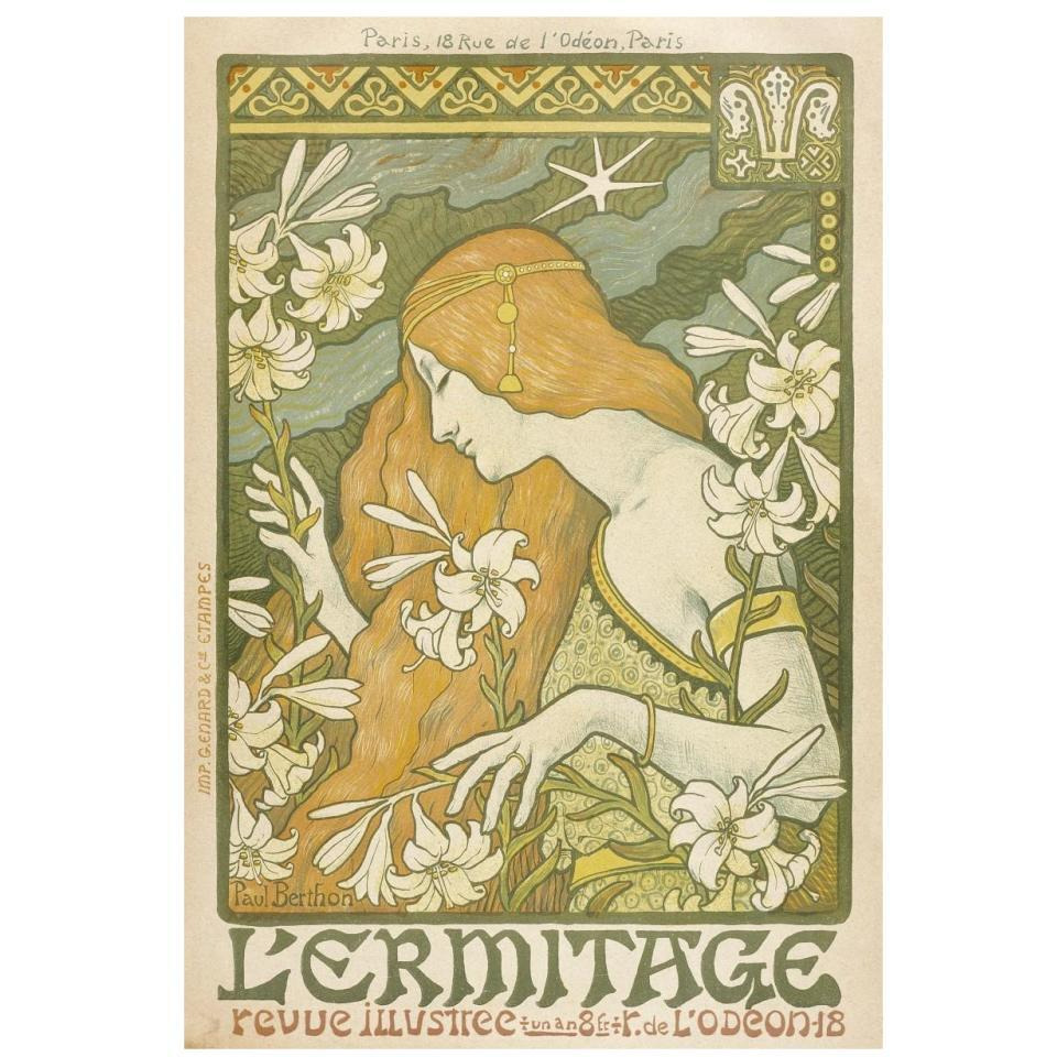 L'Ermitage-Paper Art-22&quotx32"