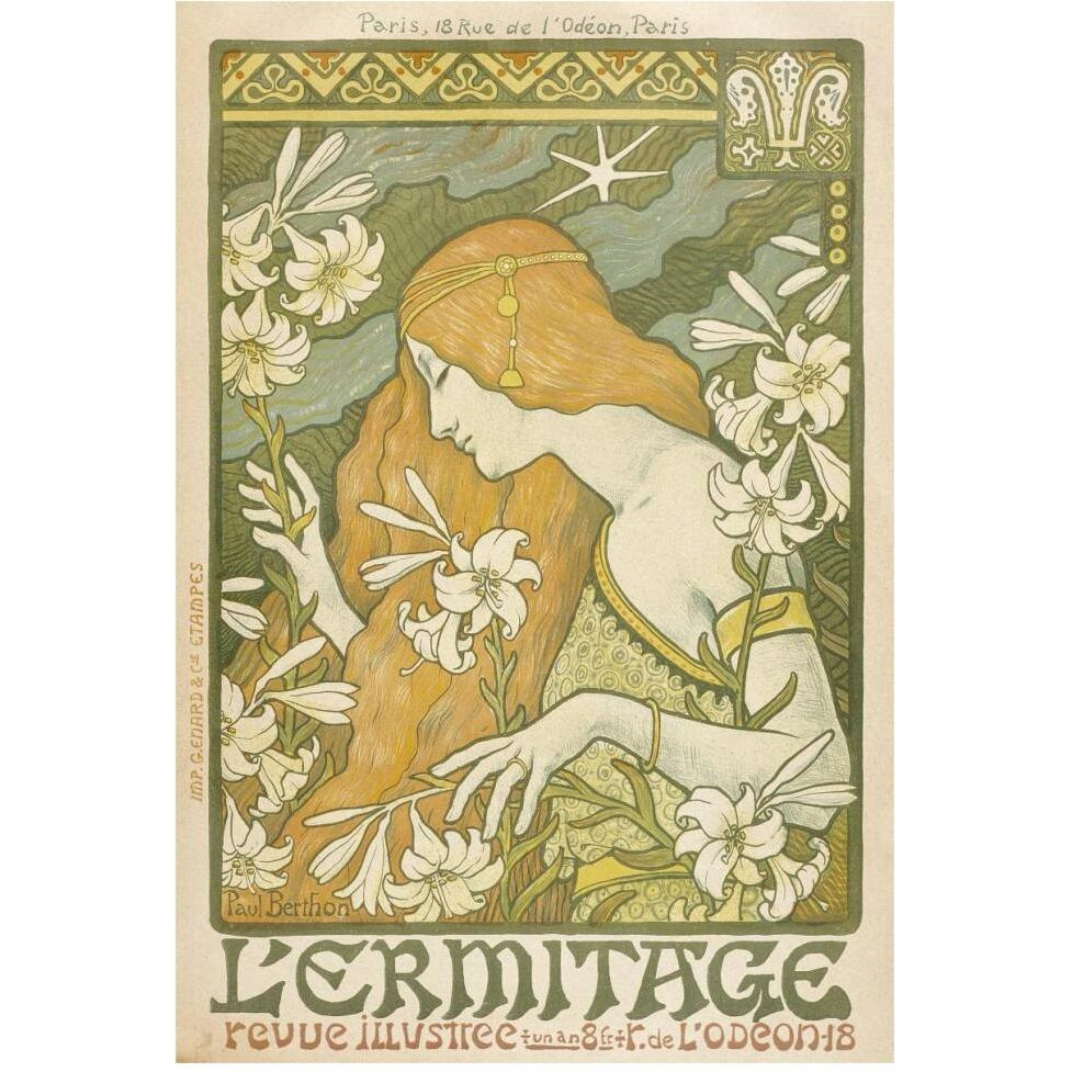 L'Ermitage-Paper Art-42&quotx62"